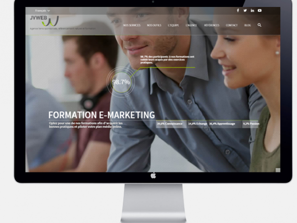 Nous signons le nouveau site de JVWEB Montpellier !