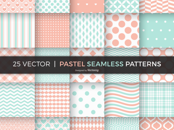 Web-Design : 25 motifs pastels à télécharger !