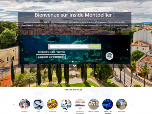Studio Gazoline lance le guide local Inside-Montpellier.com