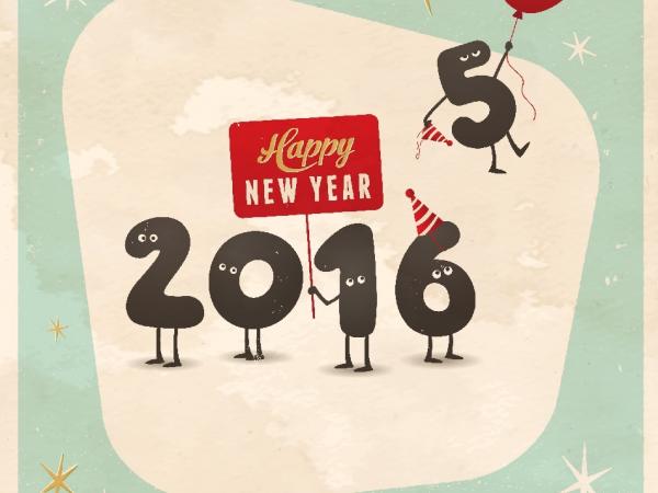 Nos meilleurs voeux pour l&rsquo;annee 2016 !