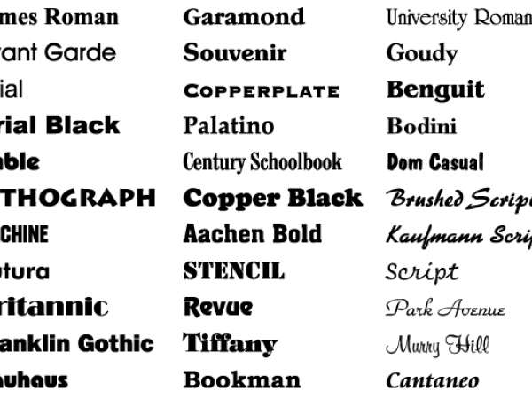 CRÉATION GRAPHIQUE : LA SIGNIFICATION INCONSCIENTE DES POLICES DE CARACTÈRE !